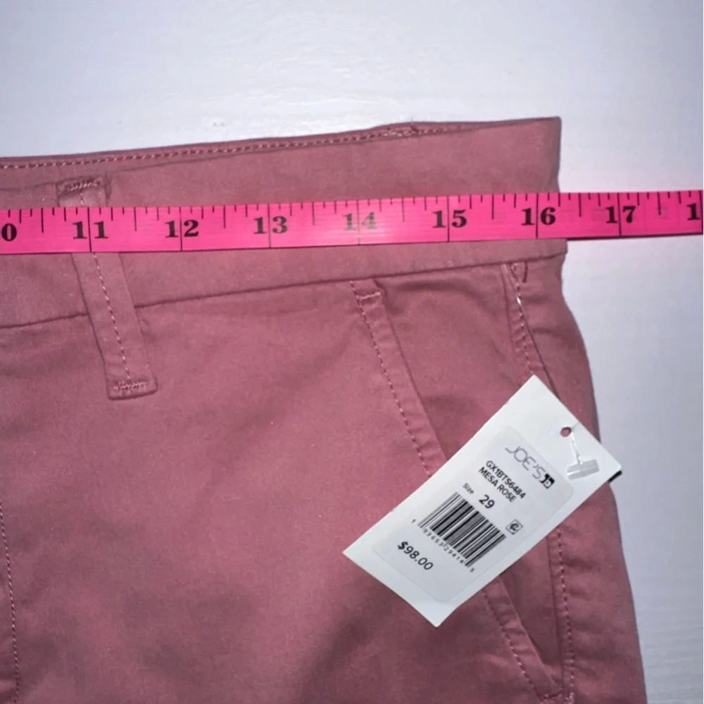 Joe’s‎ Jeans Men’s Kinetic Chino Shorts In Mesa Red New With Tags Size 29